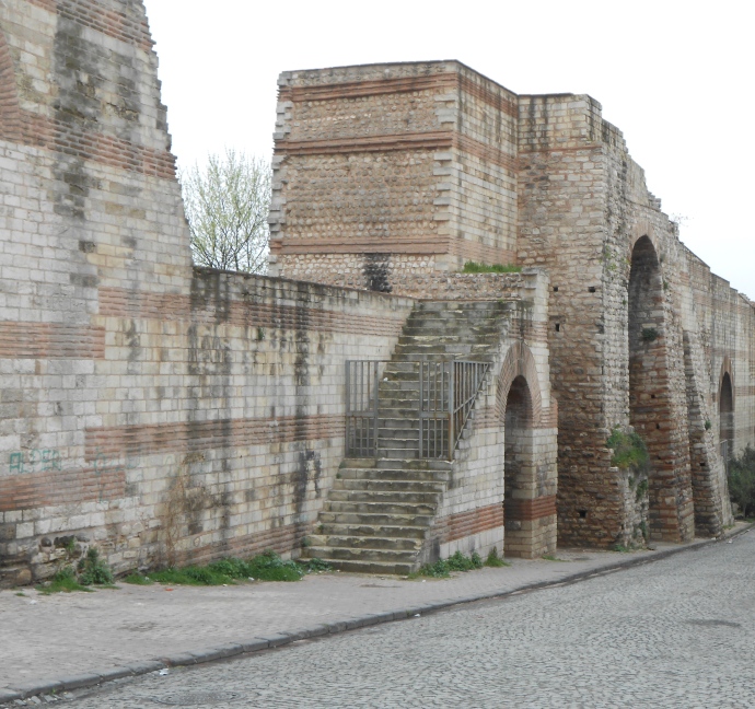 The Theodosian Walls that helped protect Constantinople for almost 1,000 years