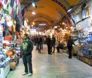 The colorful Grand Bazaar
